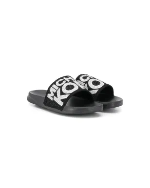 Michael Kors Kids エンブリッシュド ロゴ入りスリッパ - サムネイル1