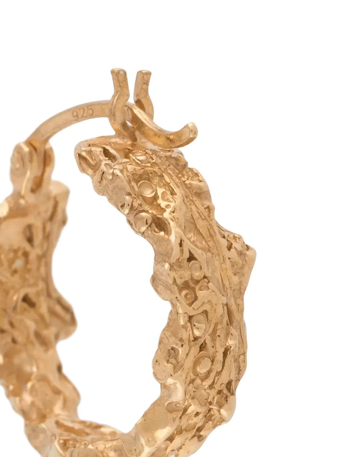 LOVENESS LEE Rebuita hoop earrings - Gold - 画像4