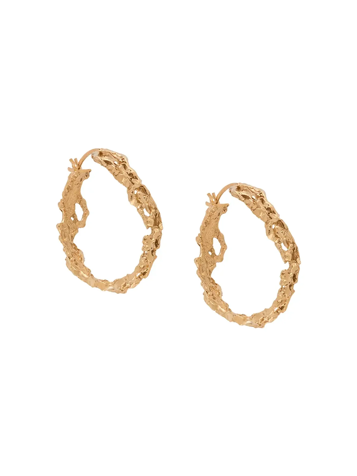 LOVENESS LEE Rebuita hoop earrings - 画像1