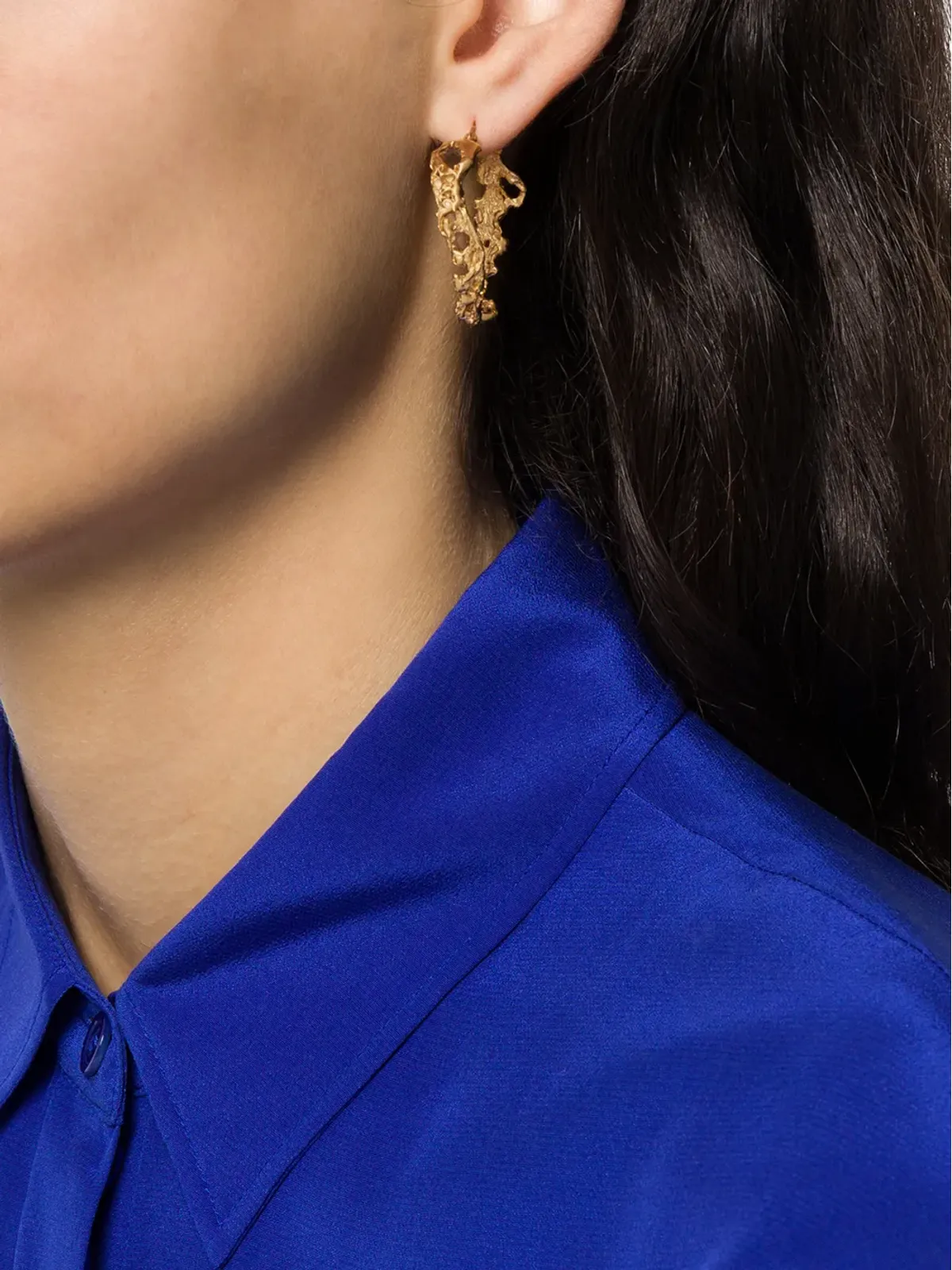 LOVENESS LEE Rebuita hoop earrings - 画像2
