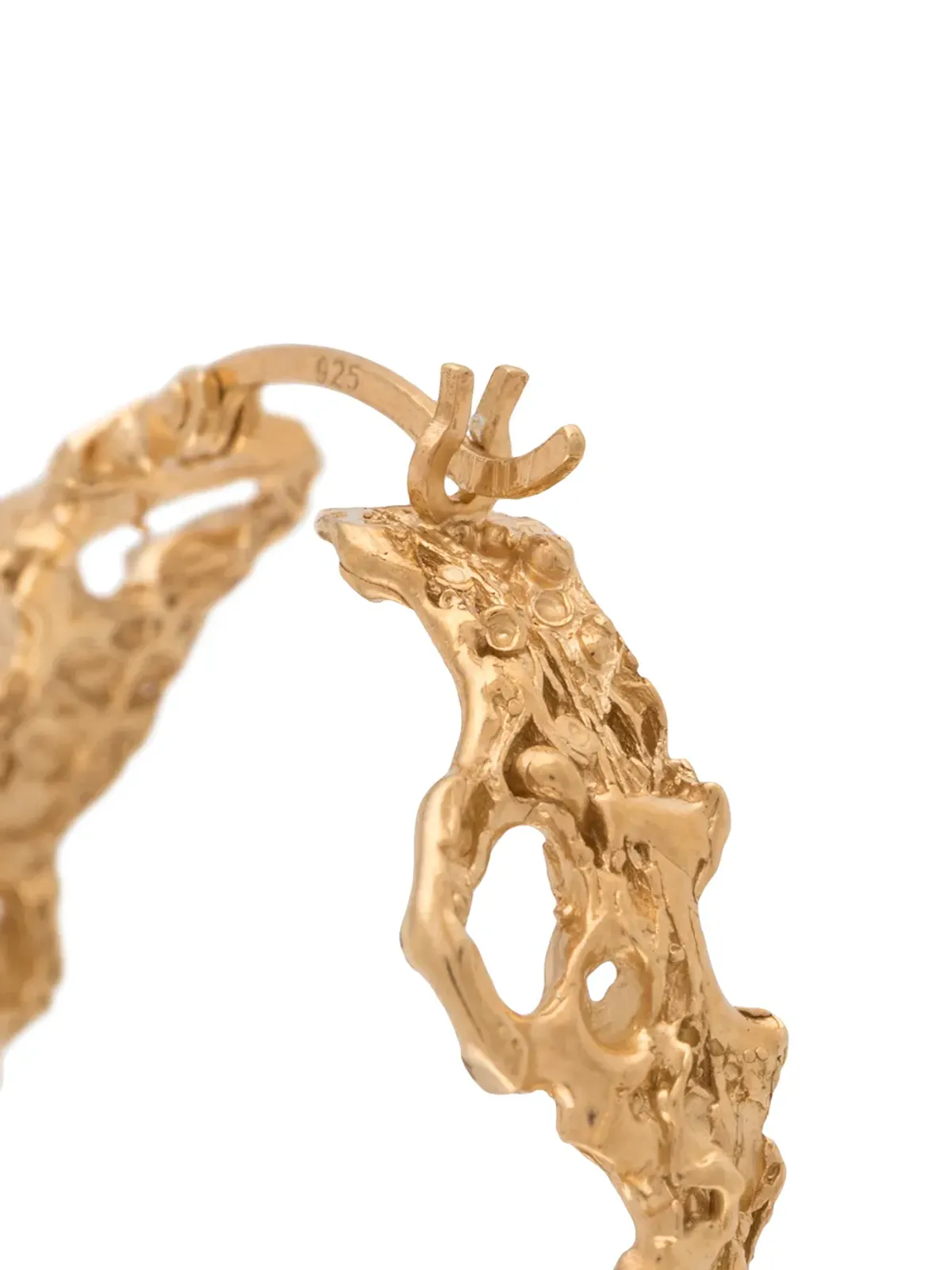 LOVENESS LEE Rebuita hoop earrings - 画像4
