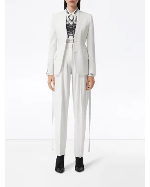 Burberry シングルブレスト ベルテッド ブレザー - サムネイル3