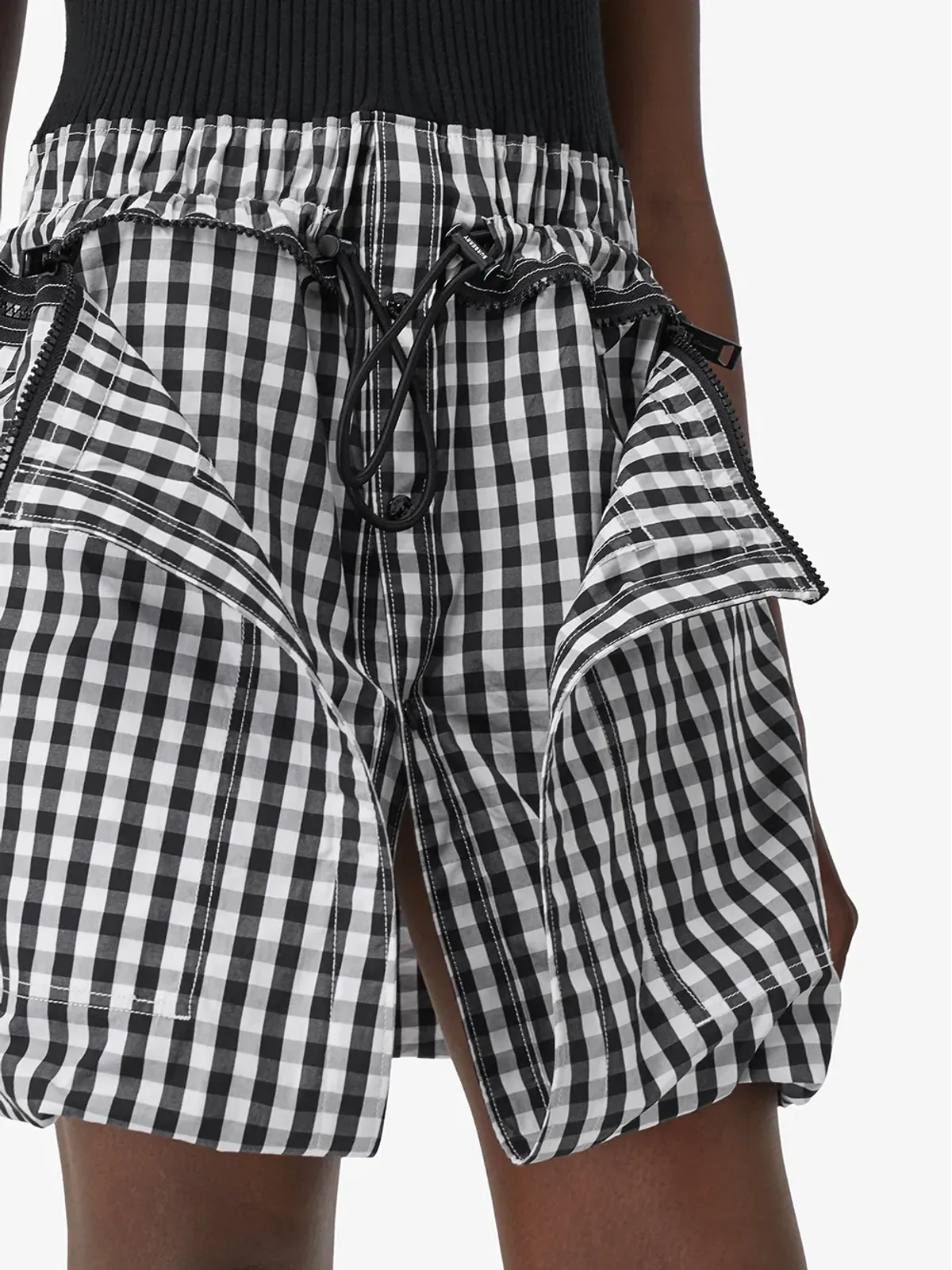 Burberry ギンガムループバックドレス - 画像5