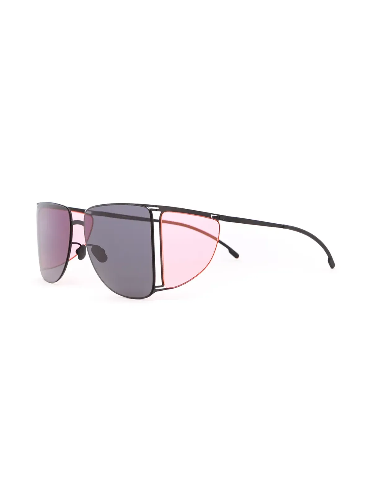 Mykita オーバーサイズサングラス - ブラック - 画像2