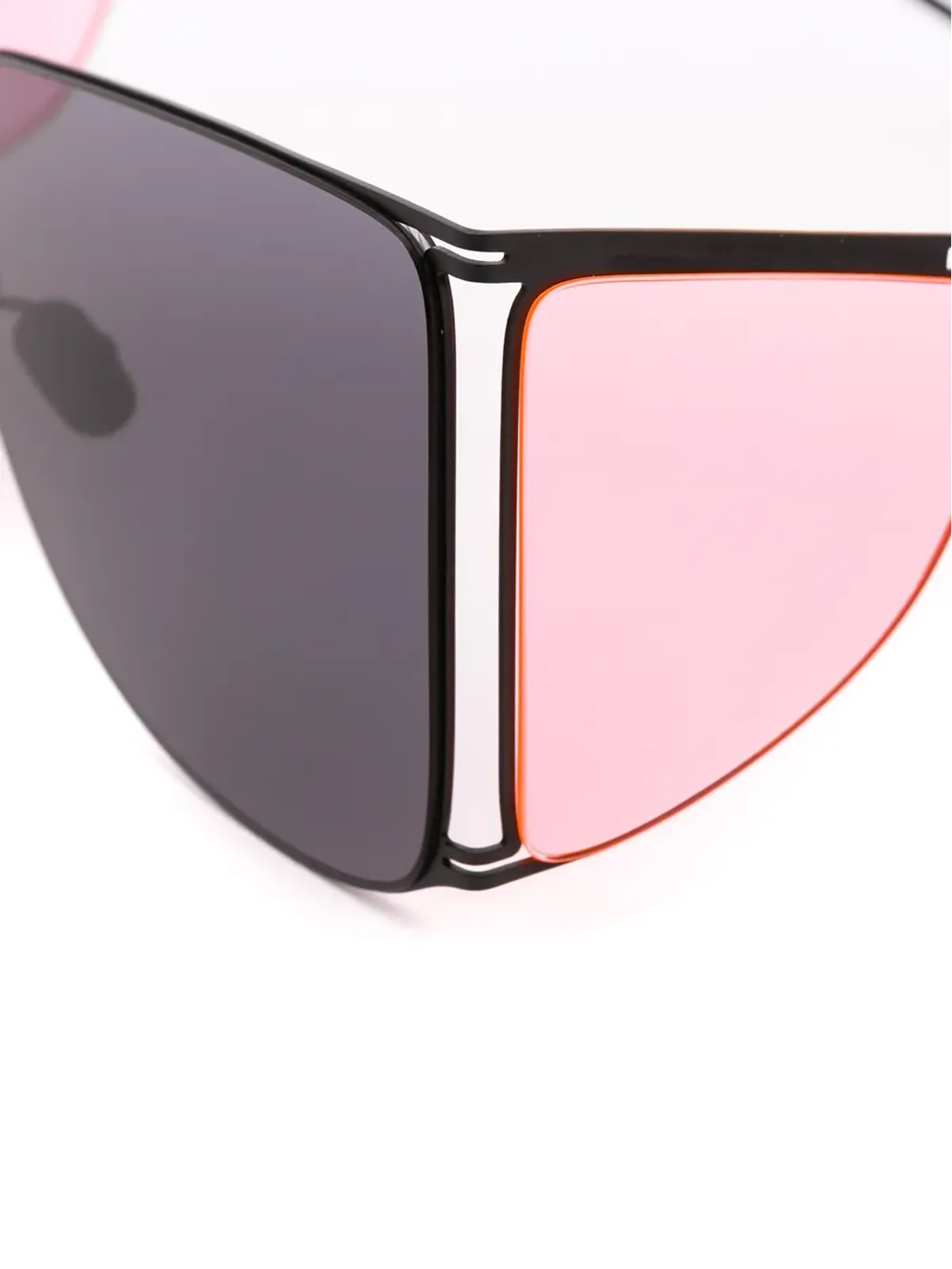 Mykita オーバーサイズサングラス - ブラック - 画像3