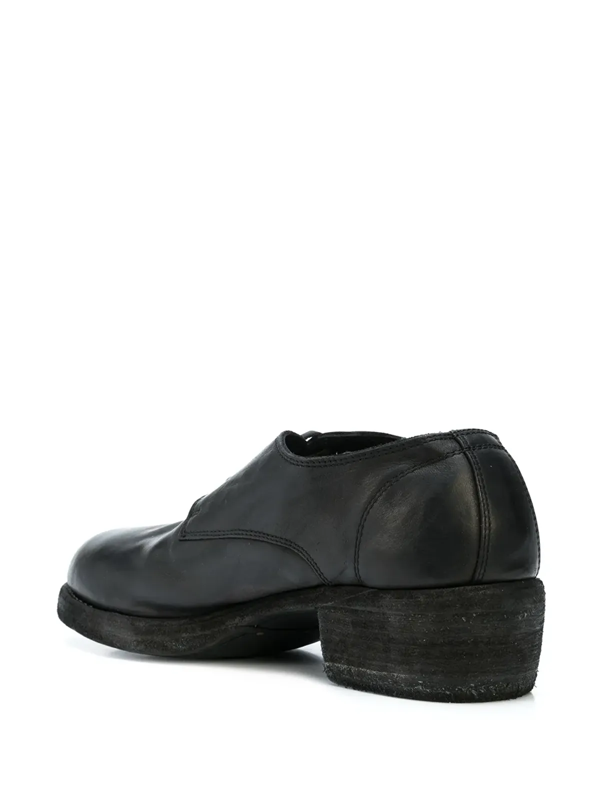 Guidi ラウンドトゥ レースアップ ダービーシューズ - 画像3