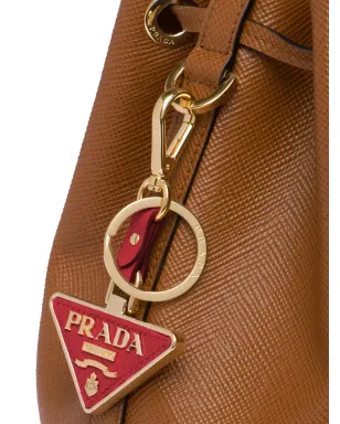 Prada トライアングルロゴ キーホルダー - サムネイル3