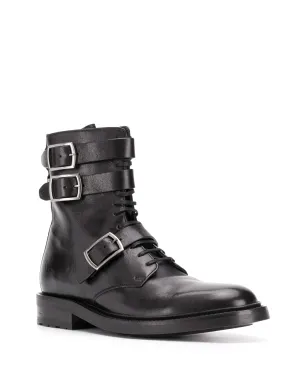 Saint Laurent アーミー バイカー ブーツ - サムネイル2