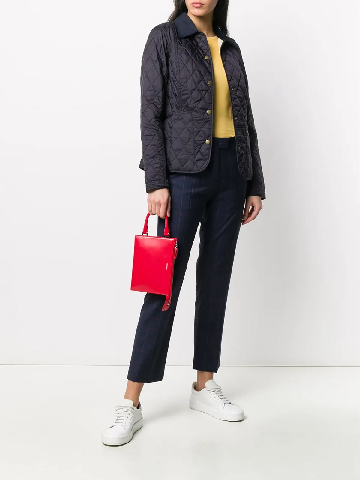 Barbour サマー Liddesdale コーデュロイカラー キルテッドジャケット - 画像2