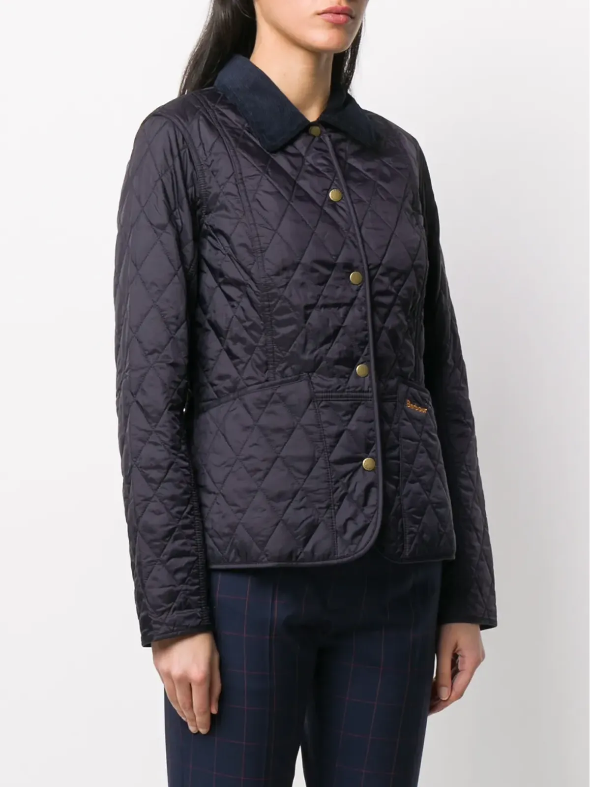 Barbour サマー Liddesdale コーデュロイカラー キルテッドジャケット - 画像3