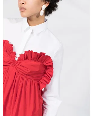 Philosophy Di Lorenzo Serafini フリル付きスウィートハートミニドレス - サムネイル5