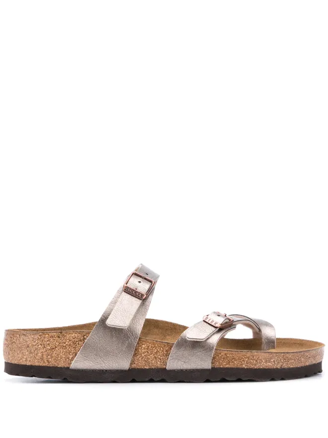 Birkenstock Birkenstock Mayari Birko-Florサンダル - ゴールドの商品画像