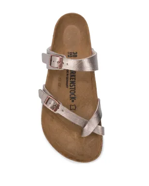 Birkenstock Mayari Birko-Florサンダル - ゴールド - サムネイル4