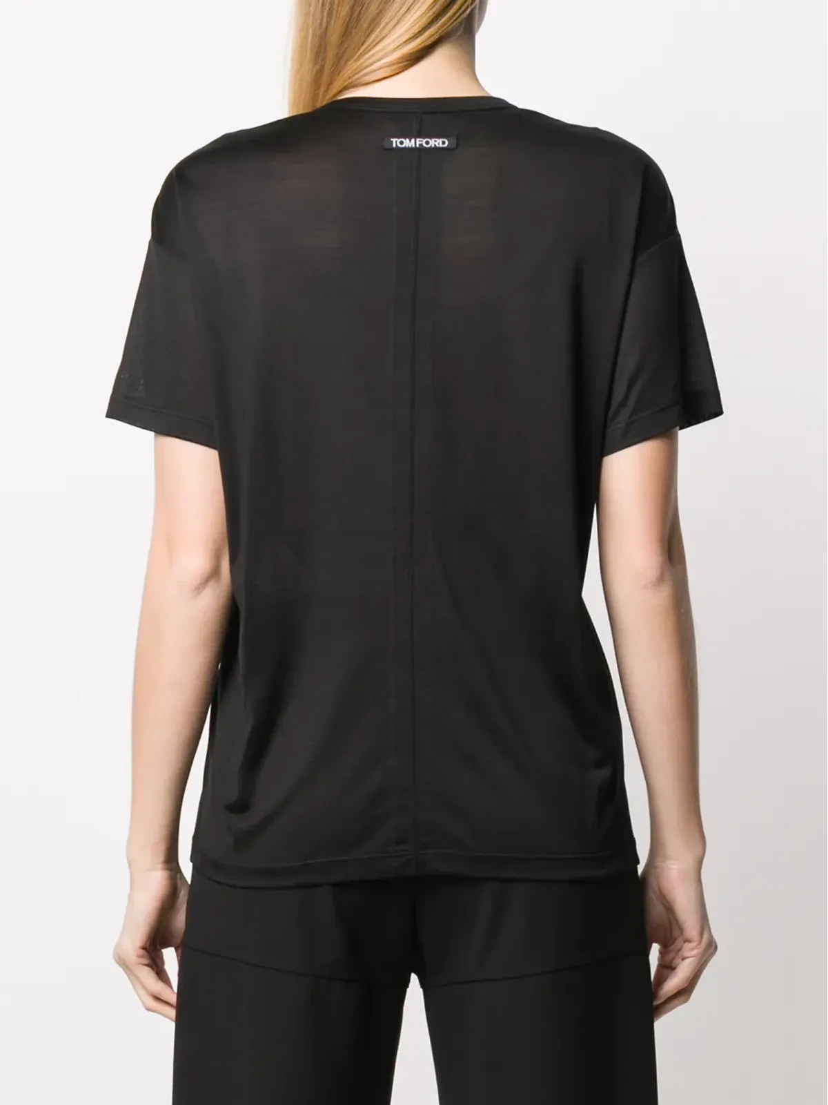 TOM FORD ロゴパッチ 半袖Tシャツ - 画像4