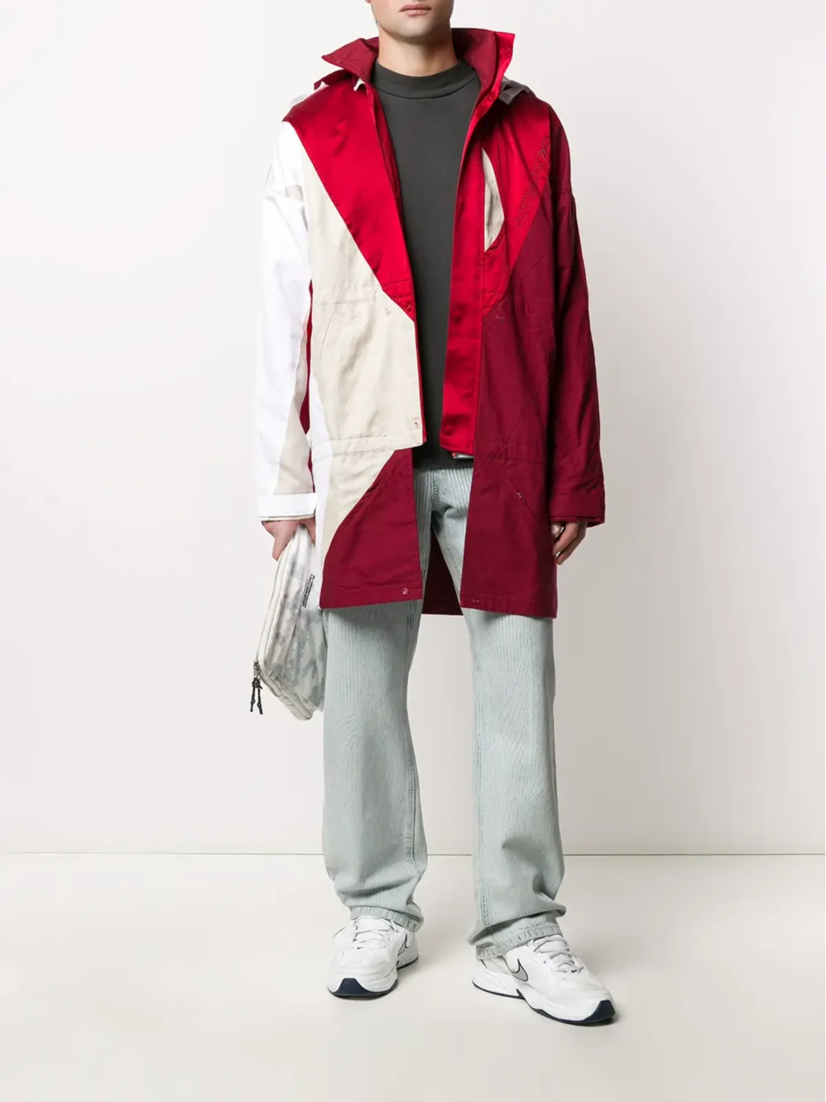 Reebok colour block raincoat - Red - 画像2