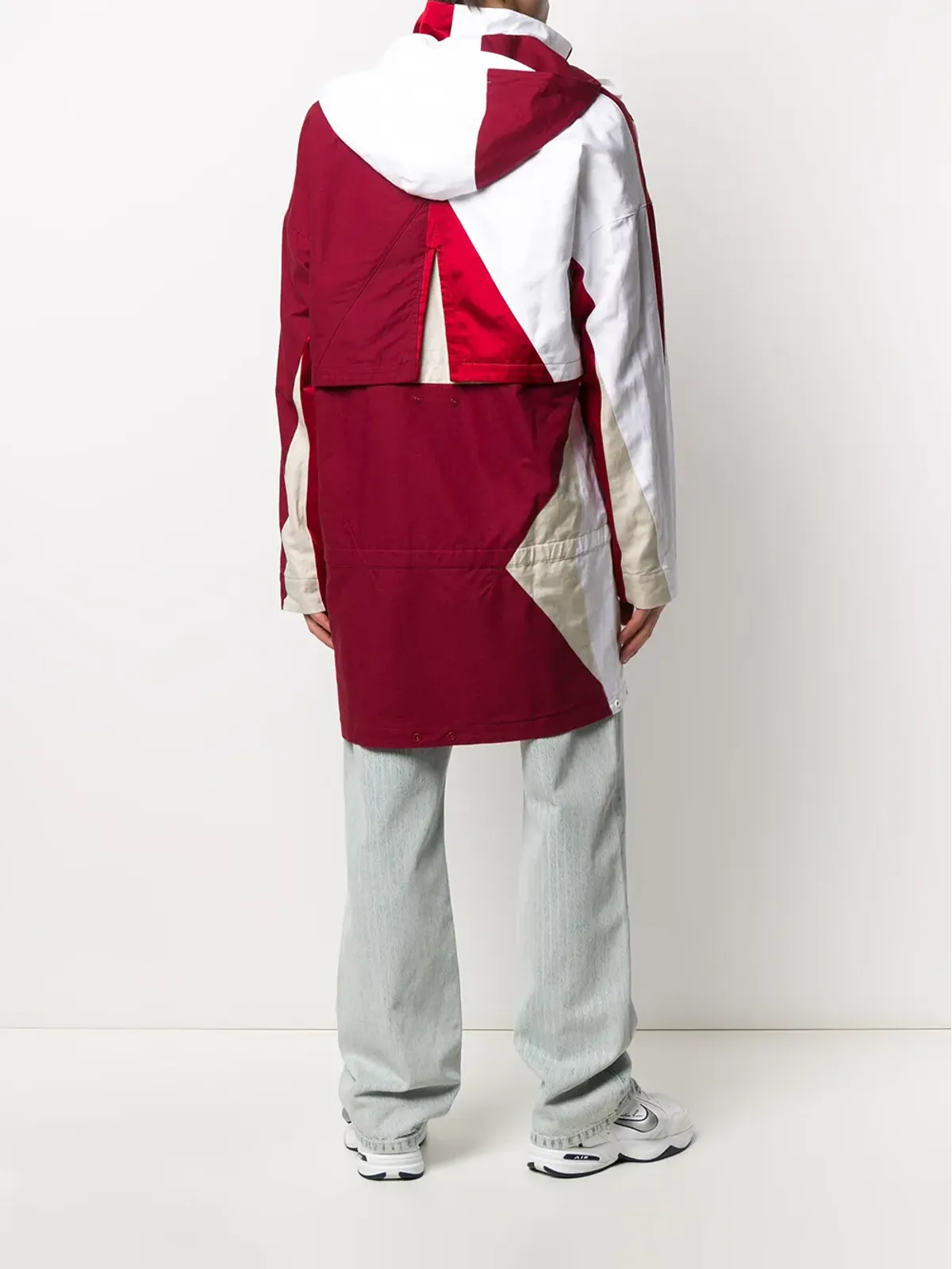 Reebok colour block raincoat - Red - 画像4