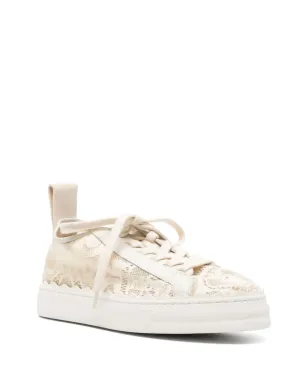 Chloé ローラン レースディテール スニーカー - サムネイル2