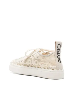 Chloé ローラン レースディテール スニーカー - サムネイル3