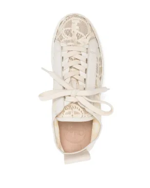 Chloé ローラン レースディテール スニーカー - サムネイル4