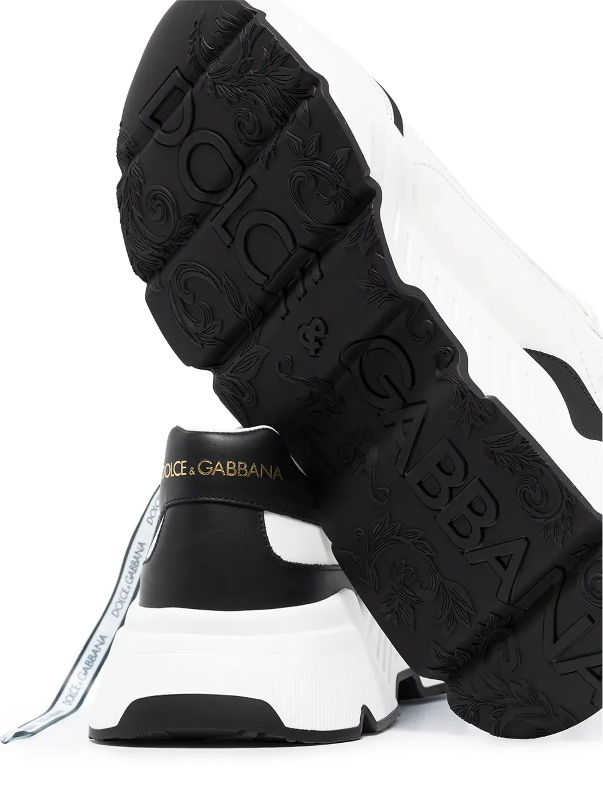 Dolce & Gabbana Daymaster レザー スニーカー - ホワイト - 画像2