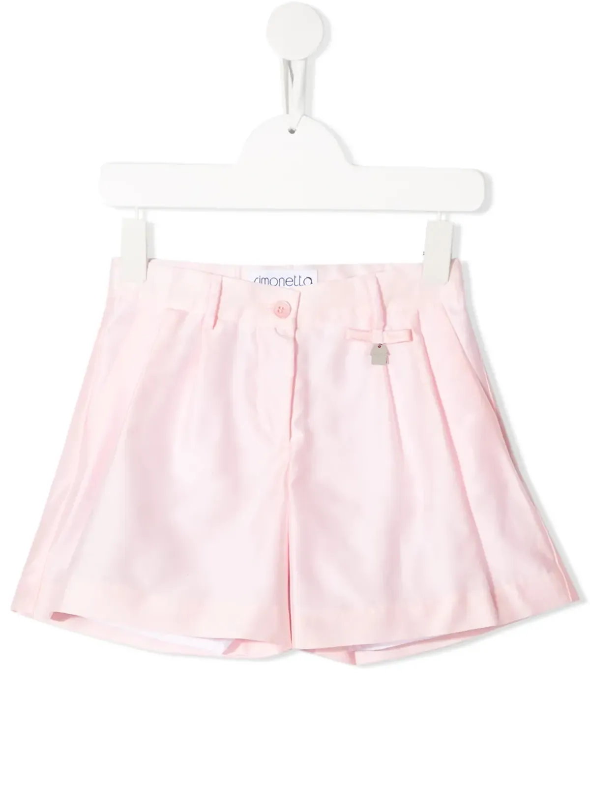 Simonetta プリーツディテール ハイウエストショートパンツ - 画像1