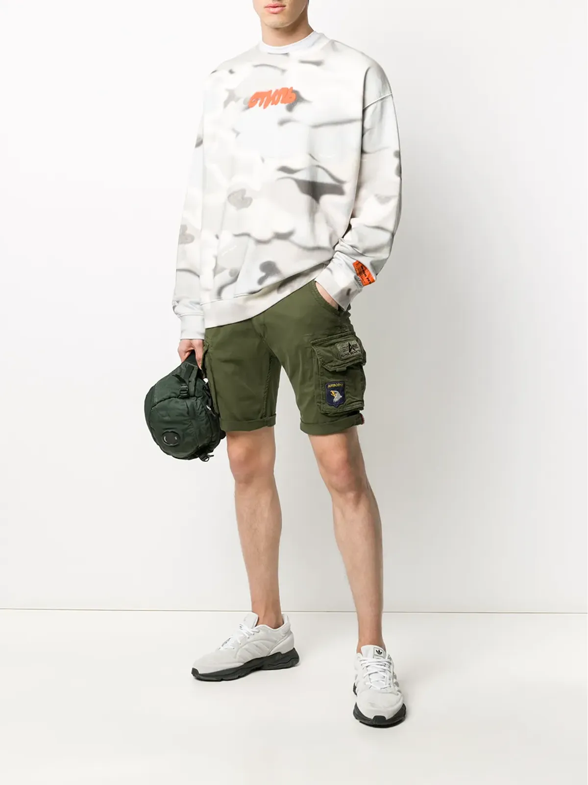Alpha Industries カーゴポケットショーツ - 画像2