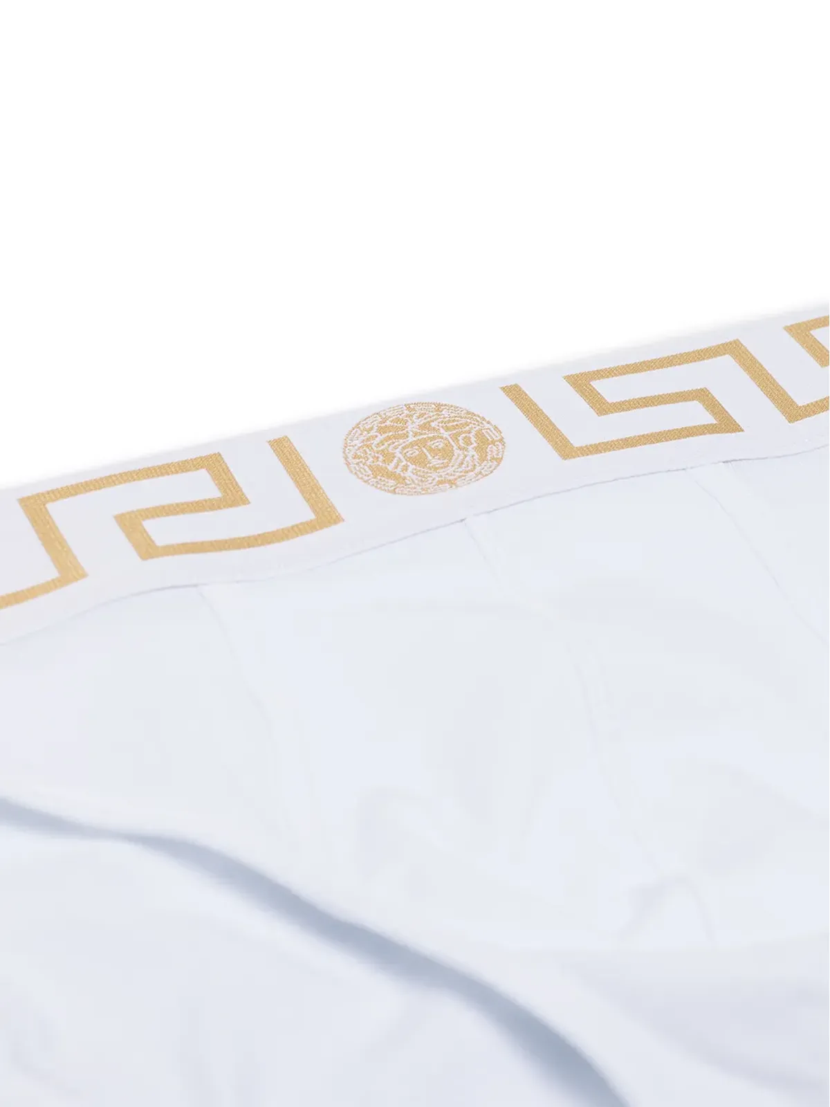 Versace Greca border briefs (set of two) - White - 画像4
