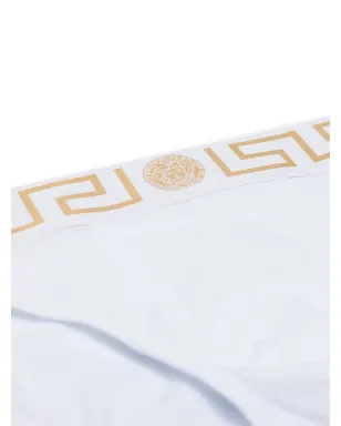 Versace Greca border briefs (set of two) - White - サムネイル4