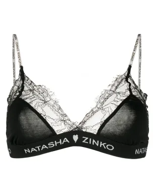 Natasha Zinko レースのトライアングルブラ - サムネイル1