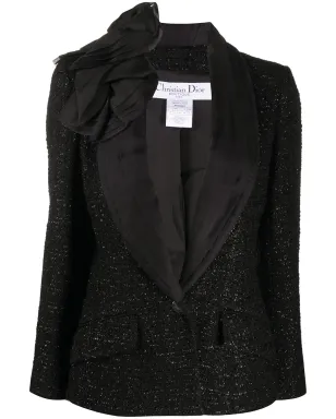 Christian Dior Pre-Owned 2000ブークレジャケット（ブラック） - サムネイル1