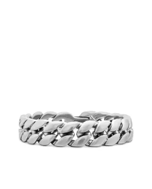 David Yurman スターリングシルバー カーブチェーン ブレスレット - サムネイル1