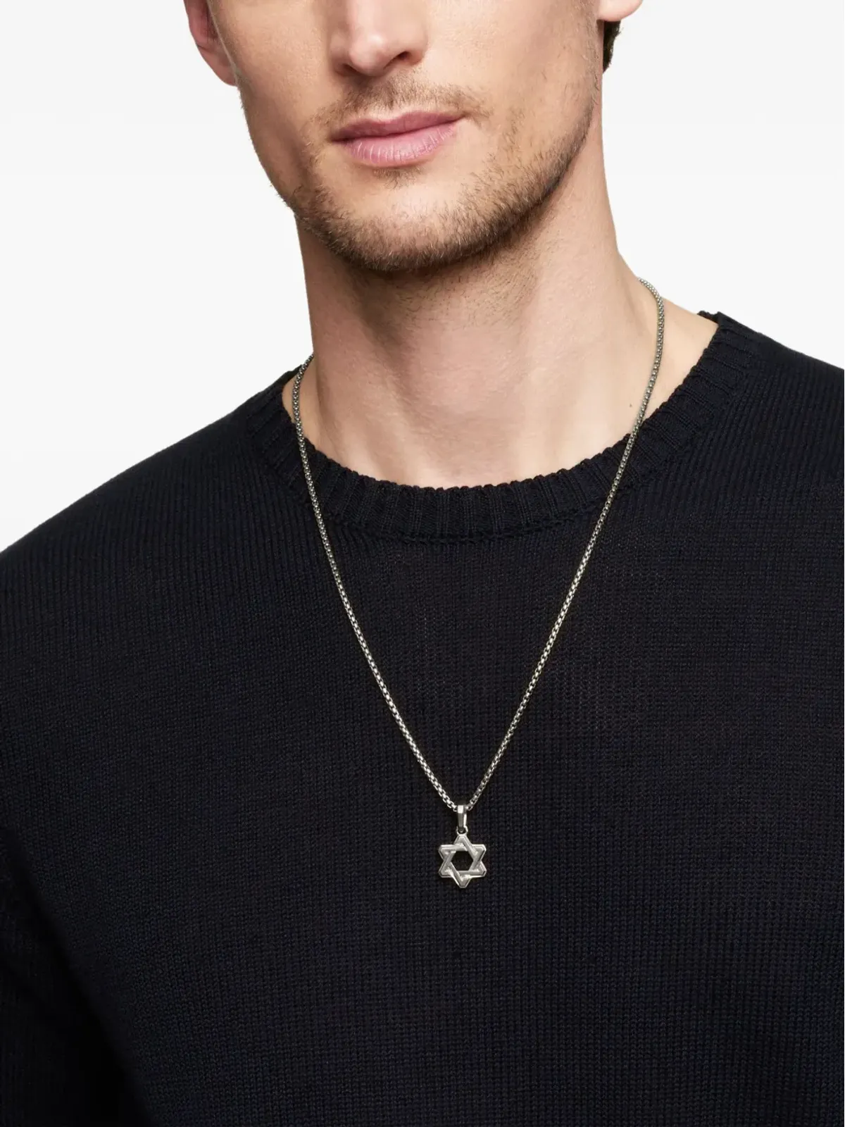 David Yurman デコ スター・オブ・ダビッド ペンダント - 画像2
