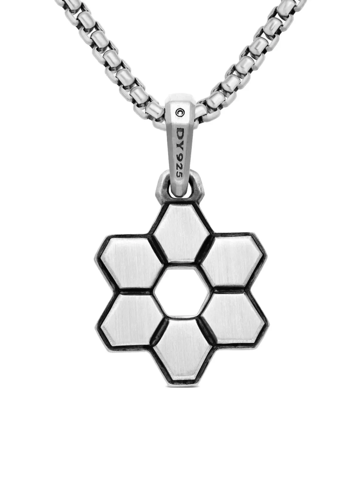 David Yurman デコ・スター・オブ・ダビッド ダイヤモンド ペンダント - 画像4