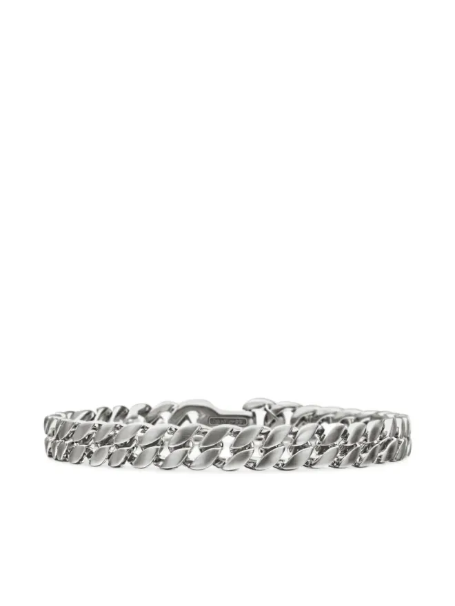 David Yurman David Yurman スターリングシルバー カーブチェーン ブレスレットの商品画像