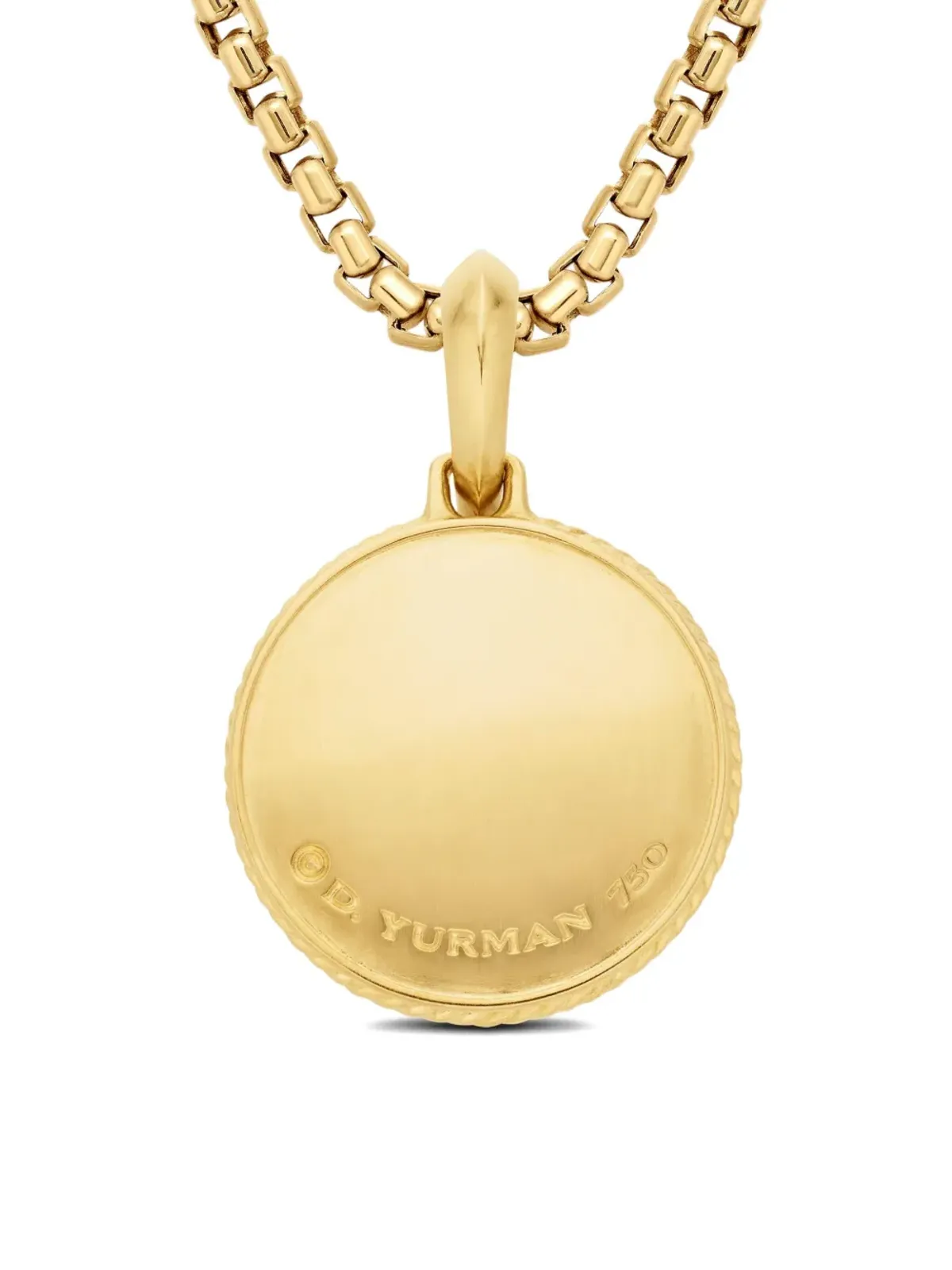 David Yurman 18kt イエローゴールド マリタイム コンパス ダイヤモンド アミュレット - 画像4