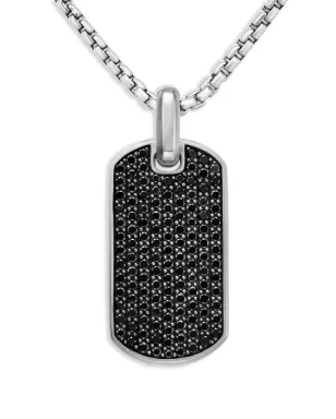 David Yurman sterling silver Chevron diamond tag - サムネイル1