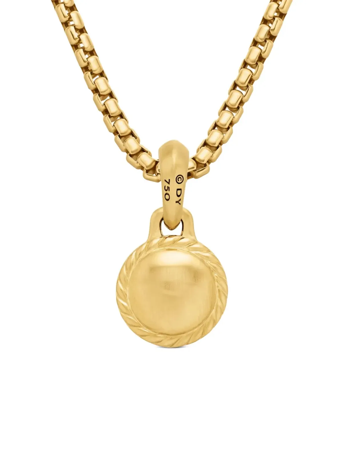 David Yurman 18kt イエローゴールド イービルアイ・サファイア・アミュレット - 画像4