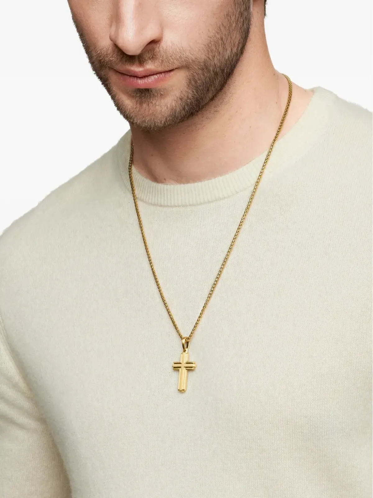 David Yurman デコ クロス ペンダント - 画像2