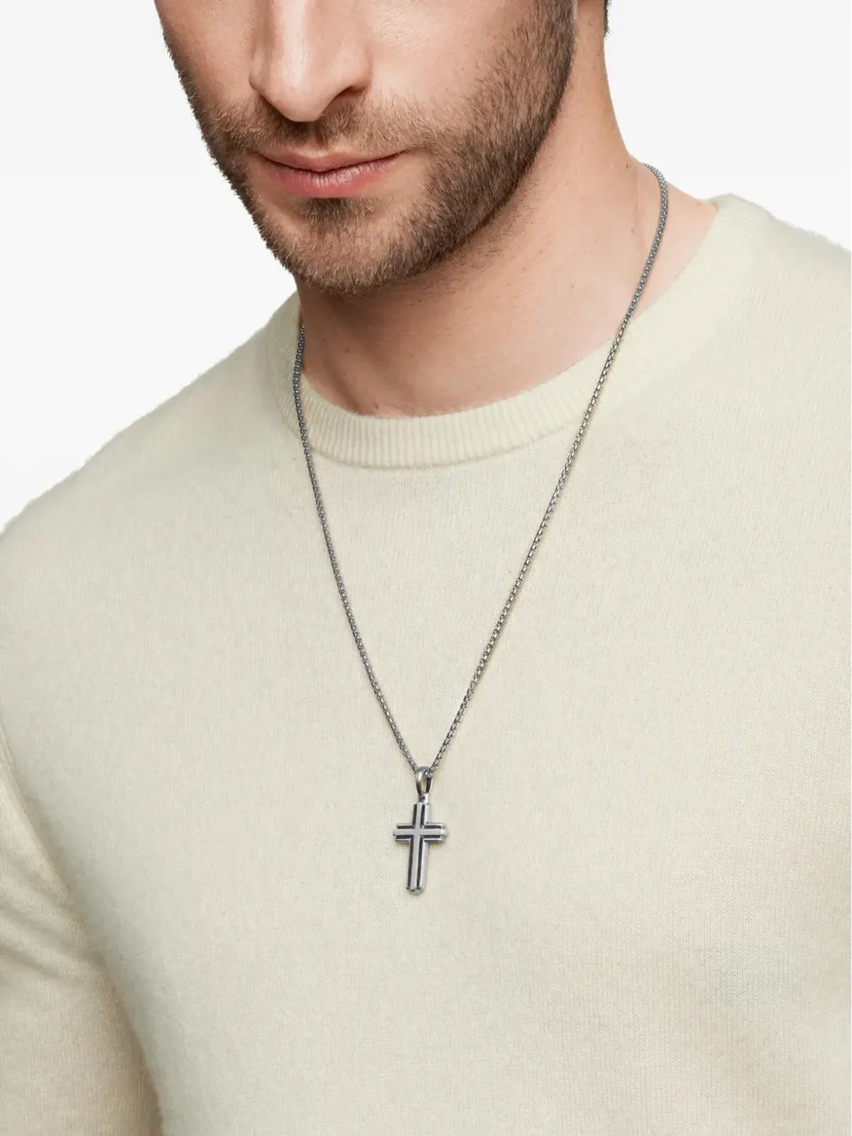 David Yurman デコクロス ペンダント - 画像2