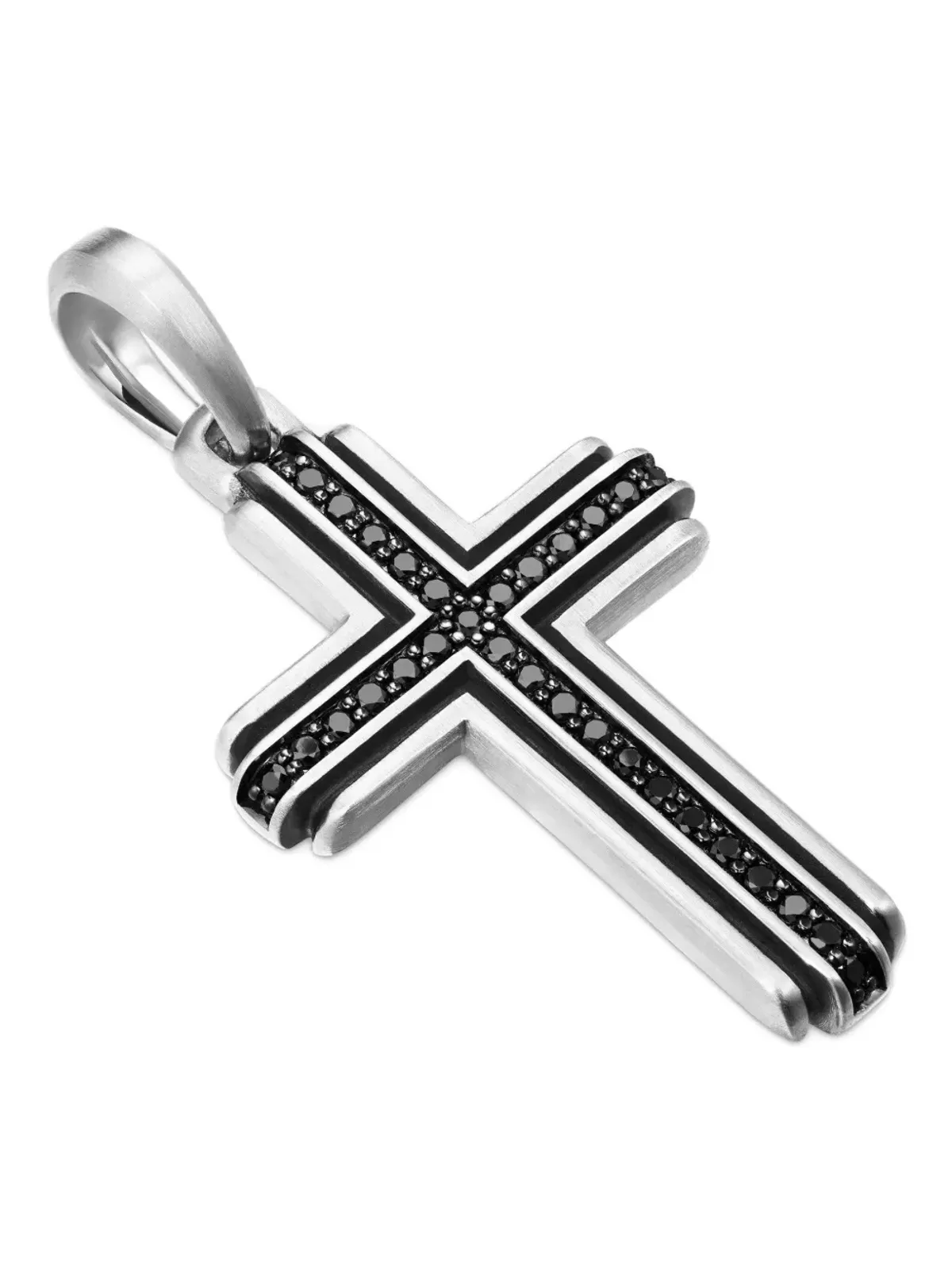 David Yurman デコ クロス ダイヤモンド ペンダント - 画像5
