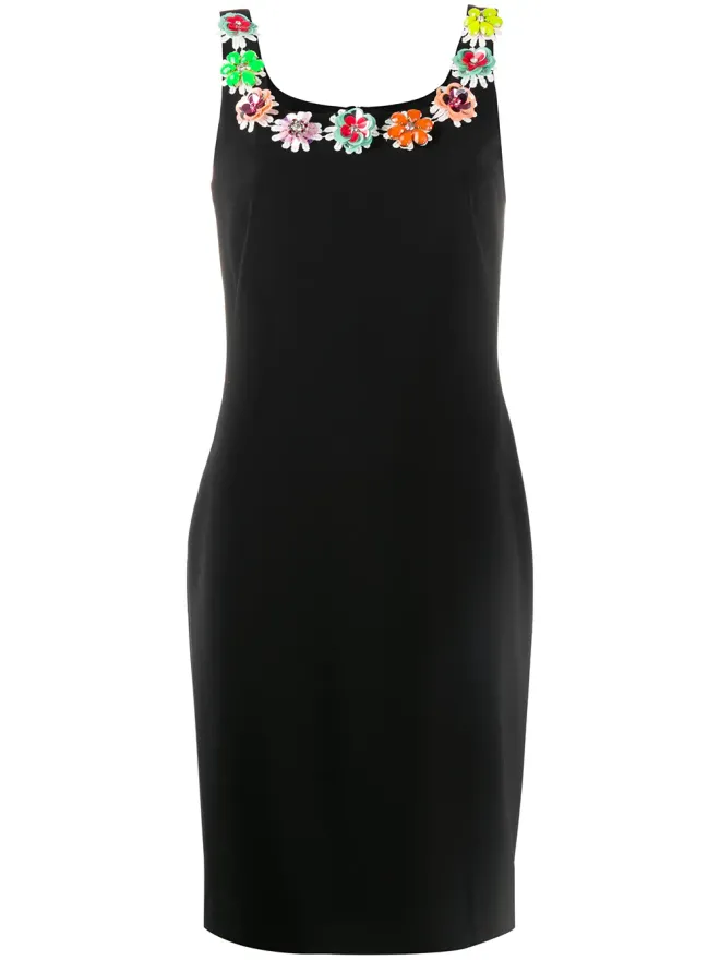 Boutique Moschino Boutique Moschino 刺繍花柄ドレスの商品画像