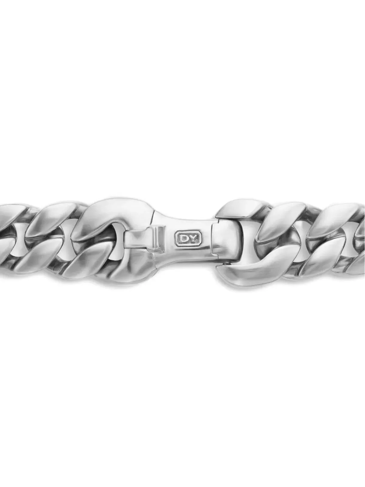 David Yurman スターリングシルバー カーブチェーン ネックレス - 画像4