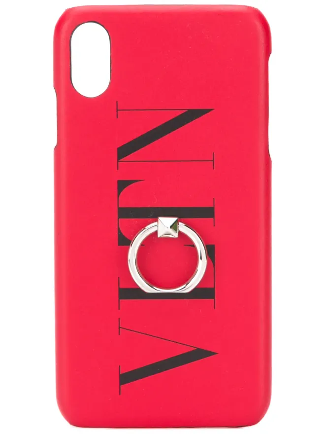 Valentino Garavani Valentino Garavani VLTN ロックスタッド iPhone X Max ケースの商品画像
