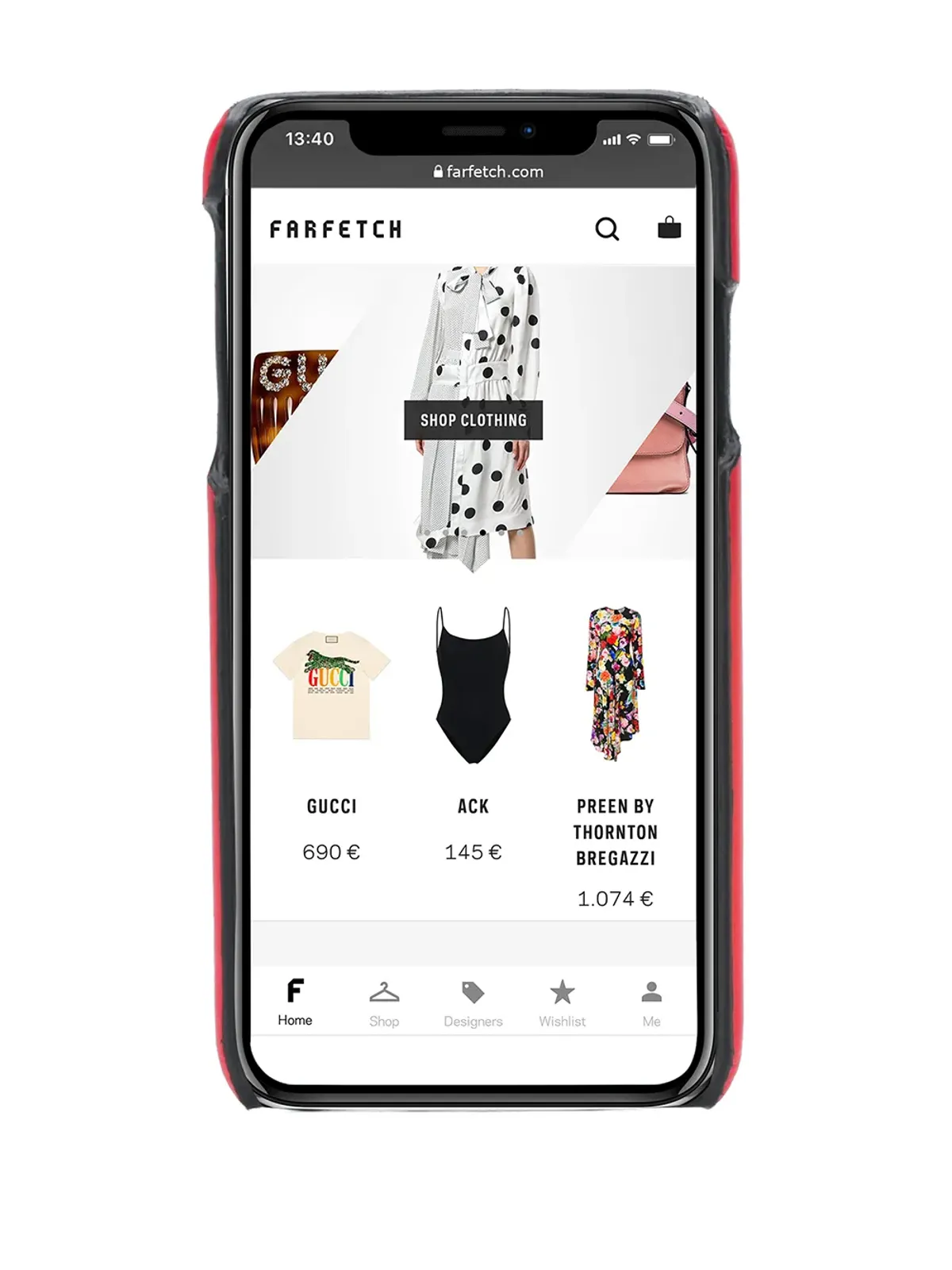 Valentino Garavani VLTN ロックスタッド iPhone X Max ケース - 画像2