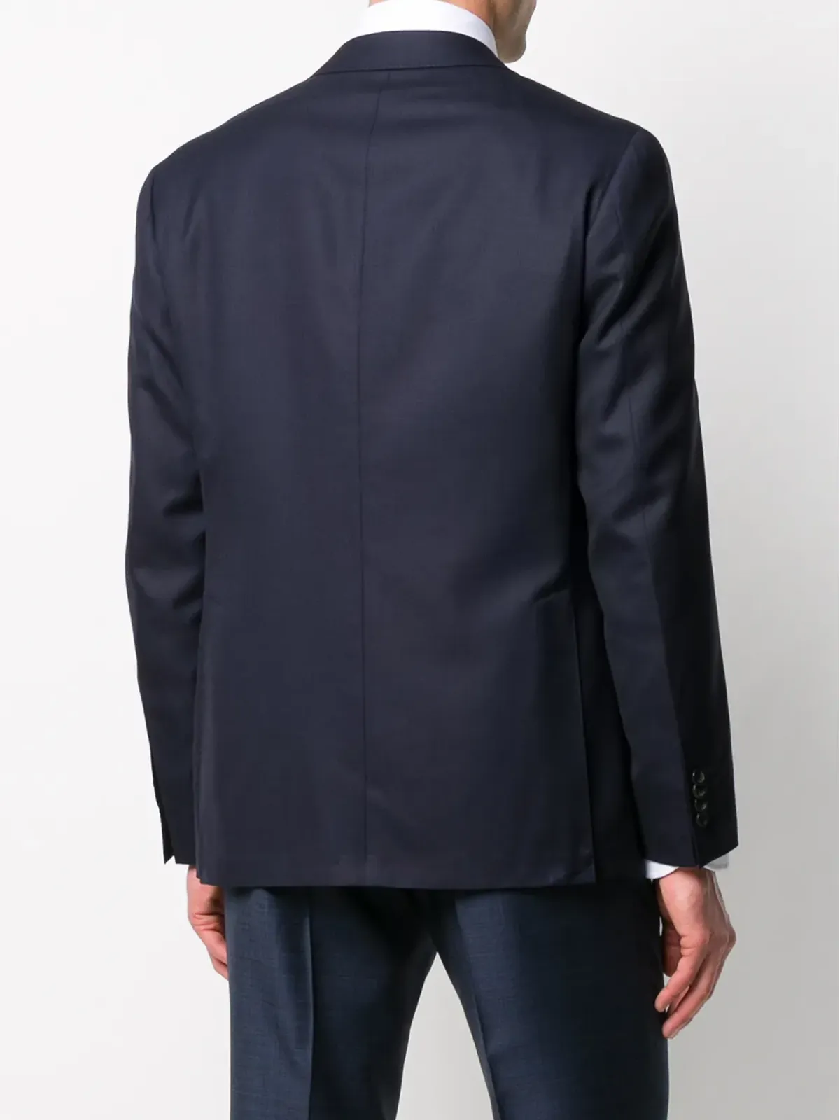 Canali フィットしたフォーマルブレザー - 画像4