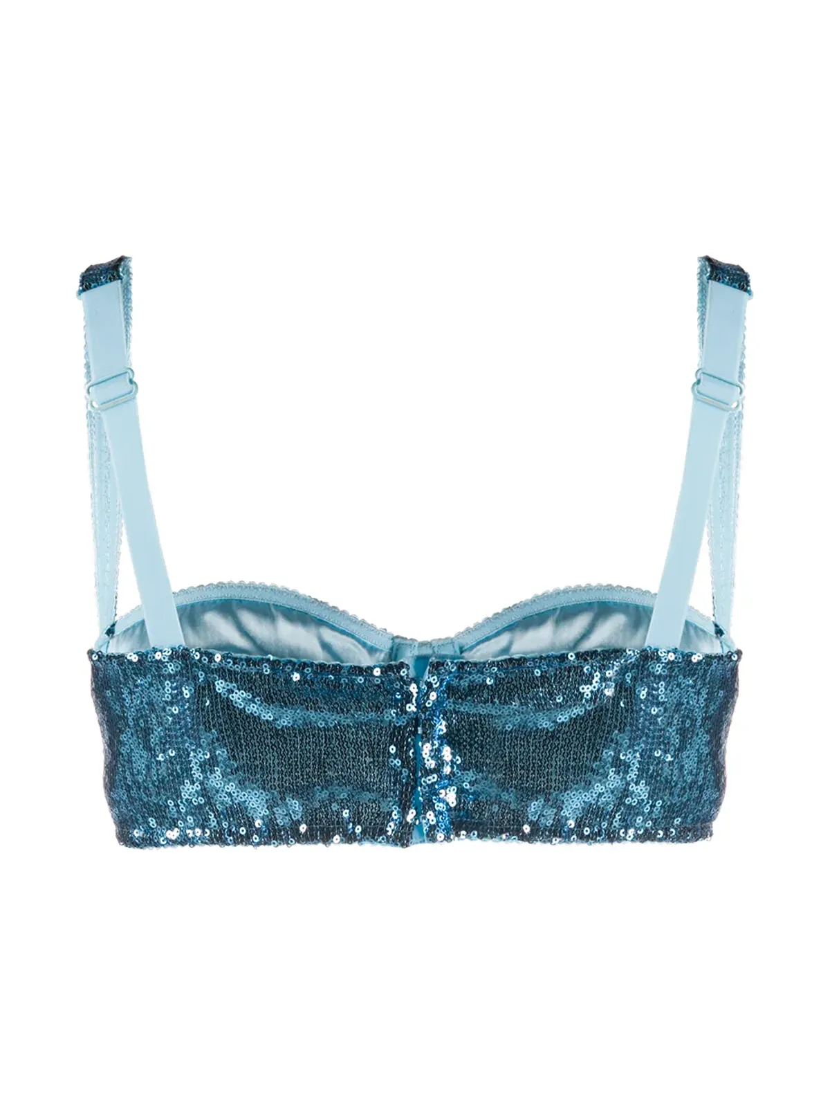 Dolce & Gabbana スパンコール バルコニーブラ - 画像2