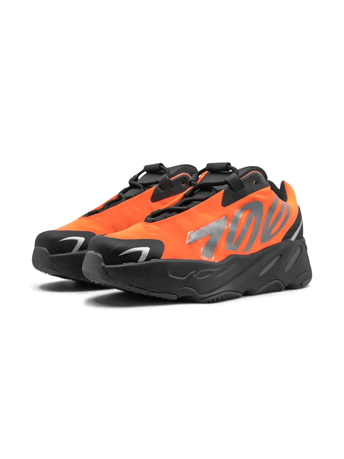 Adidas Yeezy Kids Yeezy Boost 700 MNVN キッズ オレンジ スニーカー - 画像2