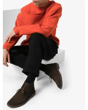 Clarks Originals ブラウンスエード デザートブーツ - サムネイル2