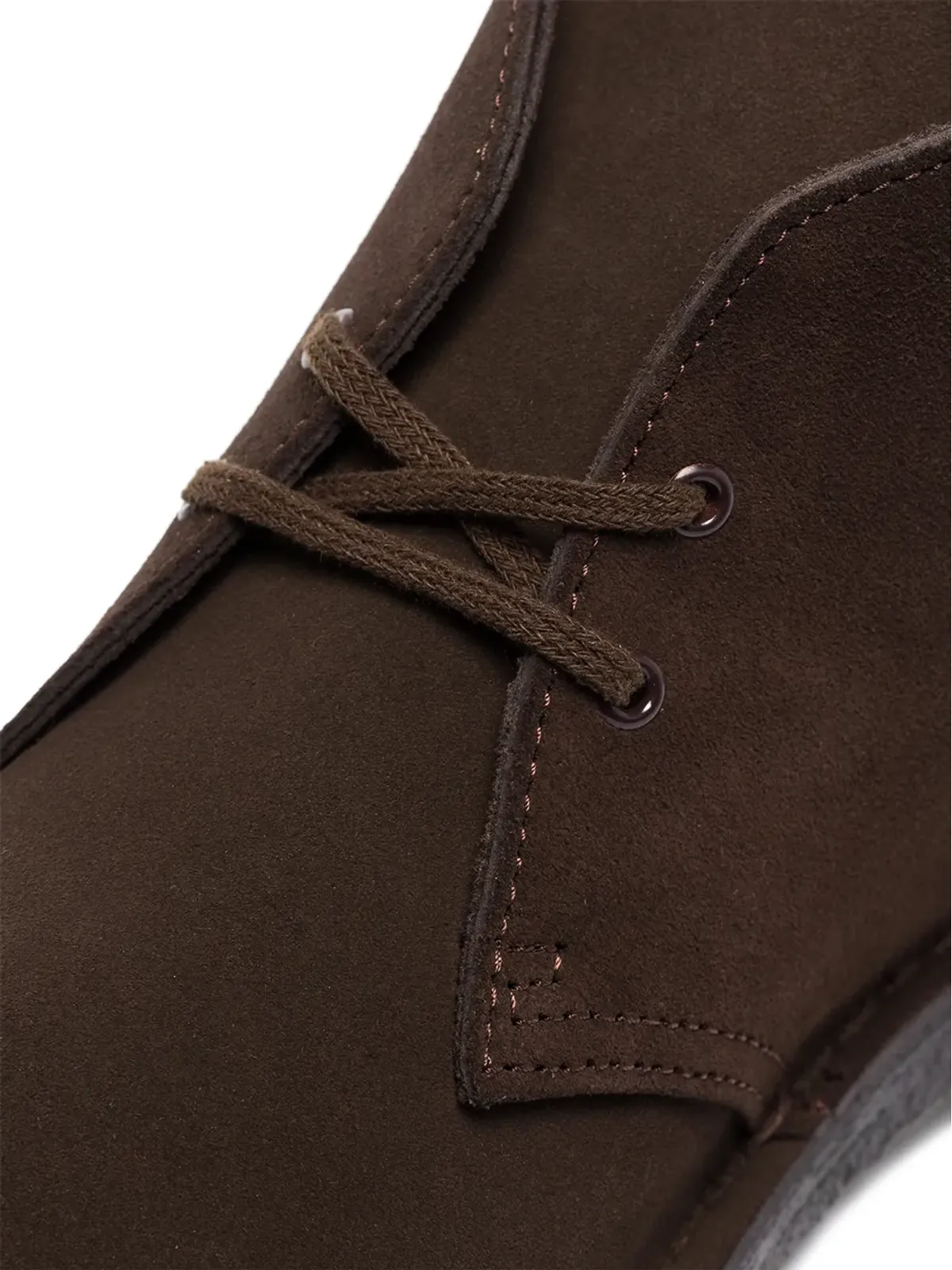 Clarks Originals ブラウンスエード デザートブーツ - 画像3