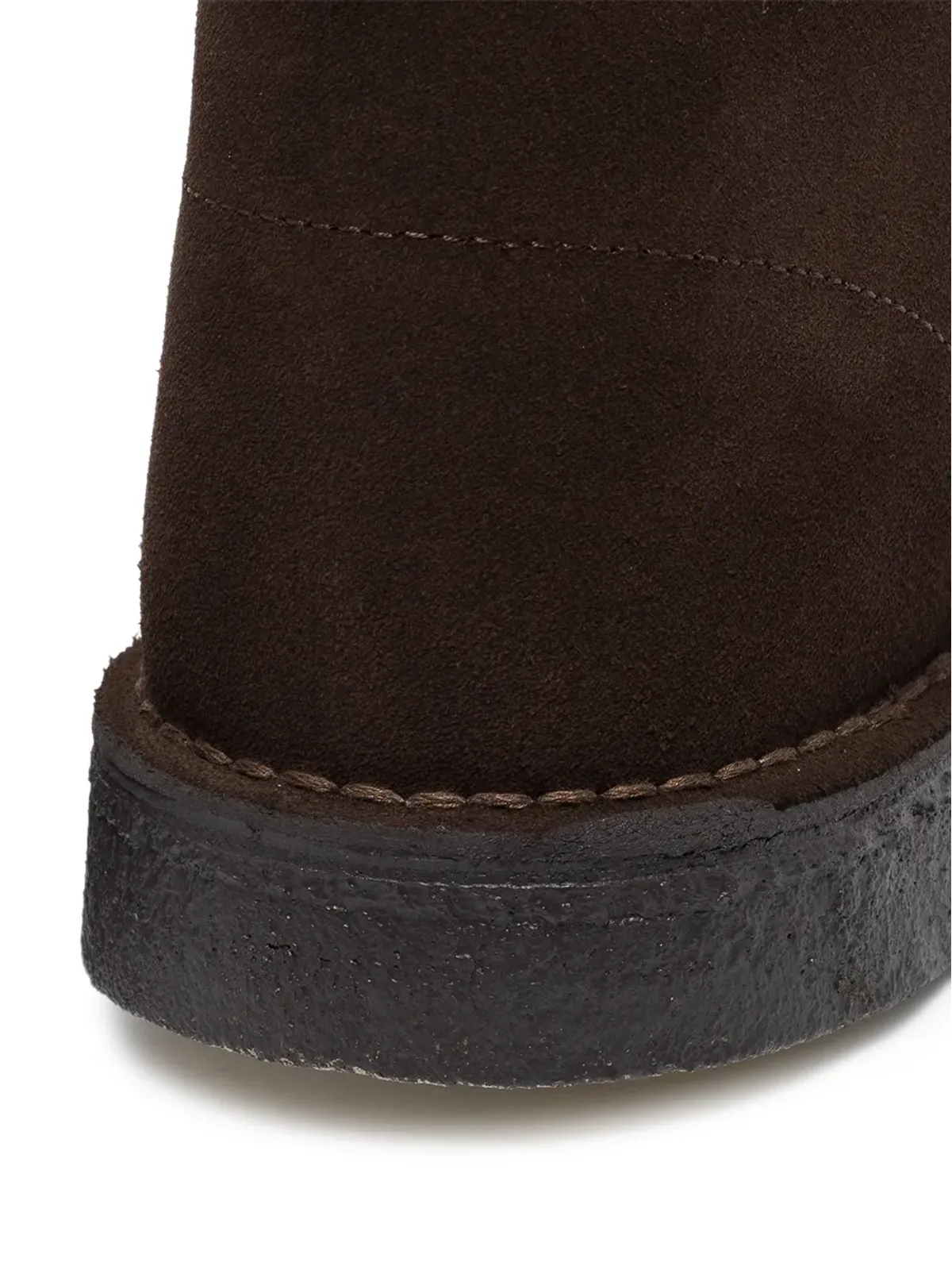 Clarks Originals ブラウンスエード デザートブーツ - 画像4